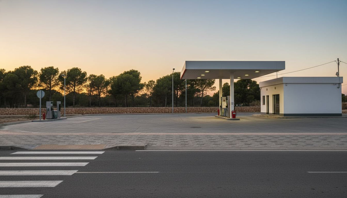 Cómo usar el inflador de la gasolinera