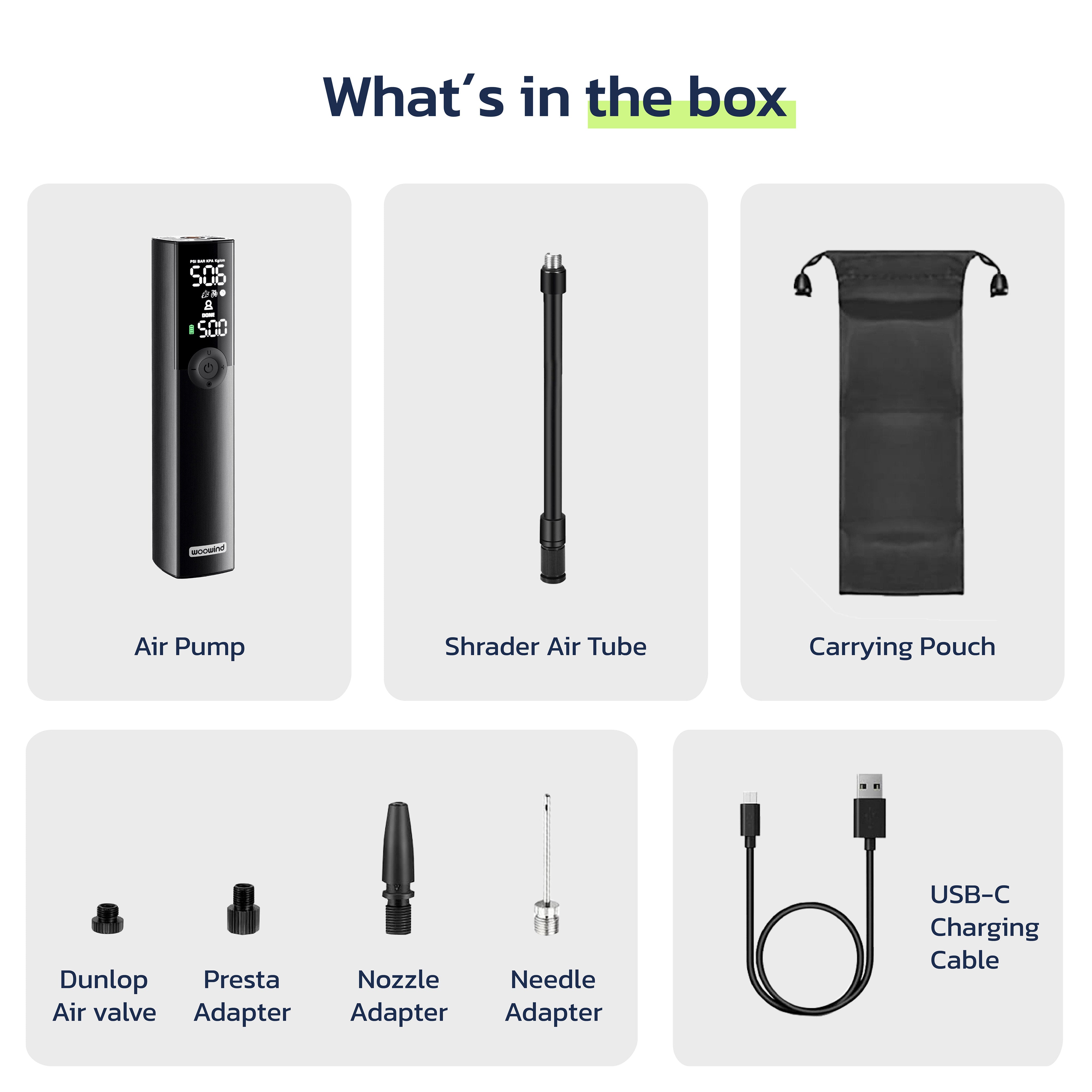 BP188 Bike Pump | WooWind - Made to Inflate