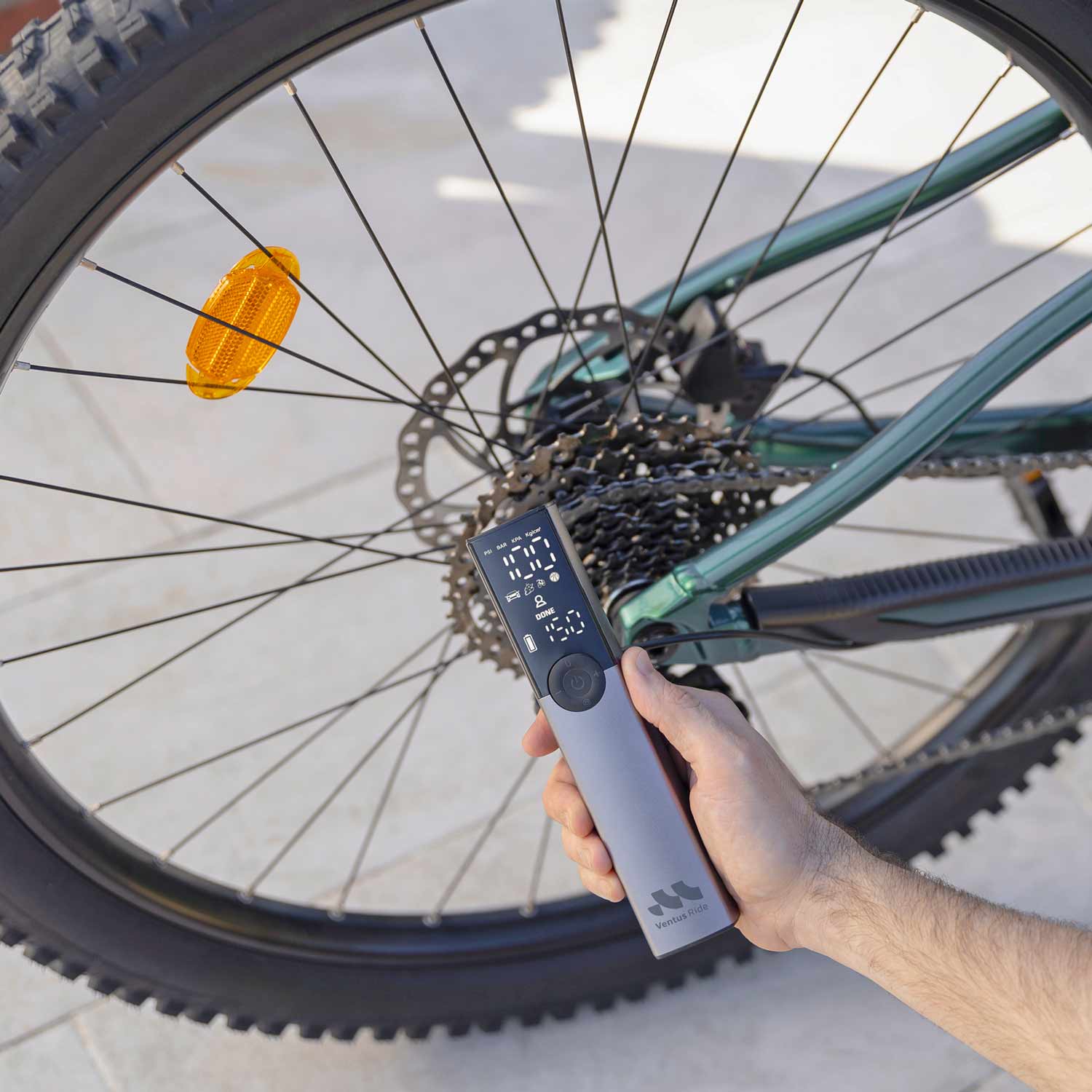 mountainbike fahrradpumpe Ventus Ride – 10.34 bar (150 PSI) Fahrradpumpe