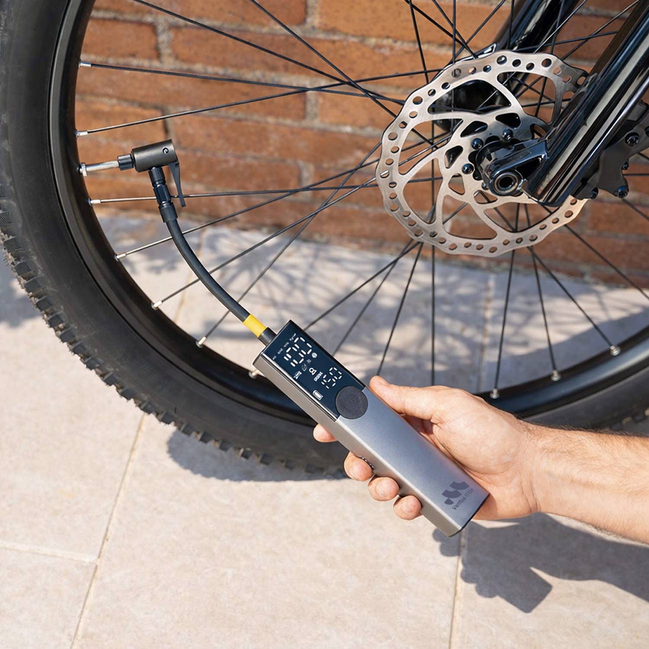 mountainbike fahrradpumpe Ventus Ride – 10.34 bar (150 PSI) Fahrradpumpe